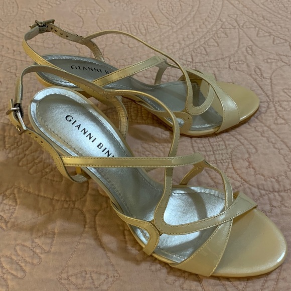 Gianni Bini | Leather Strappy Heels - Picture 1 of 5